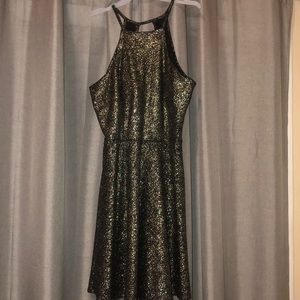 Black & Gold Dress